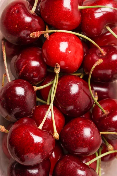 Fresh red organic Cherry, cherries — Stock Photo, Image