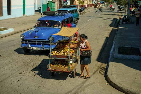 Улицы Сантьяго де Куба — стоковое фото