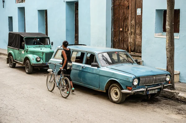 Straße in Santiago de Cuba — Stockfoto