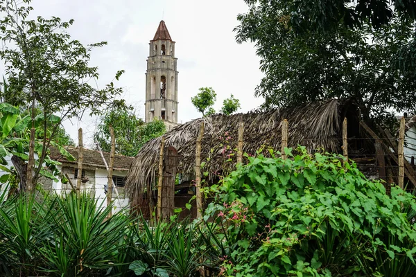 Слов'янський башта Manaca Iznaga, Trinidan, Куба — стокове фото