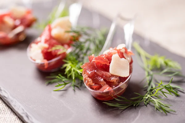 Aperitivo con carne —  Fotos de Stock