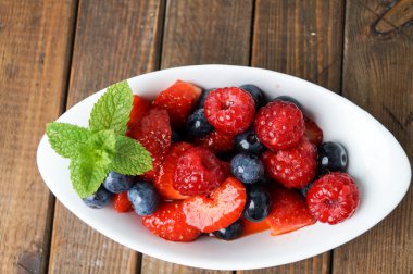 lezzetli Marine fruitsalad