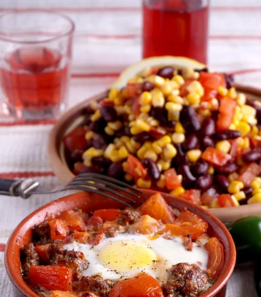 Spainsh Pipperade desayuno — Foto de Stock