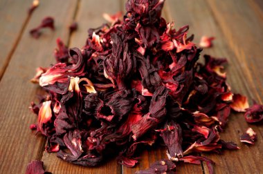 Hibiscus çiçek kurutulmuş