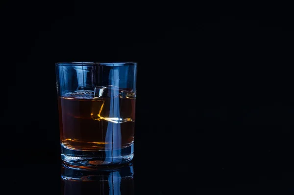 1 杯のウィスキー — ストック写真