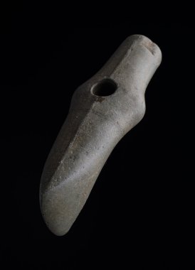 Prehistoric stone axe clipart