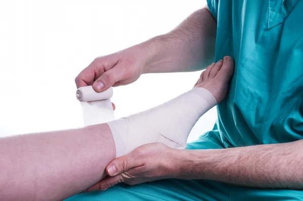 Sprained Foot — Stock Photo, Image