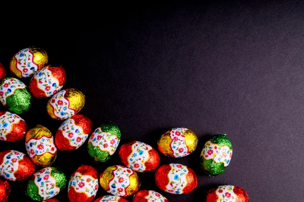 Delicious chocolate Easter egg — Stock Photo, Image