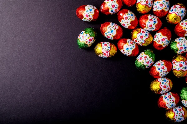 Delicious chocolate Easter egg — Stock Photo, Image