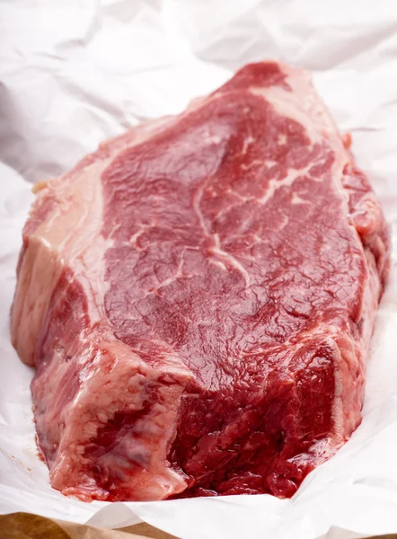 Nyers marha steak hús — Stock Fotó