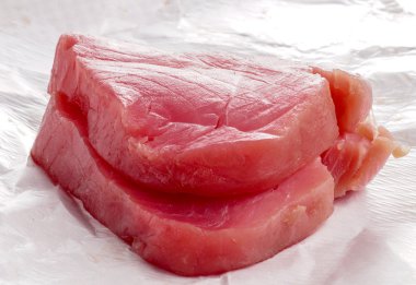 Fresh Tuna Fish steak clipart