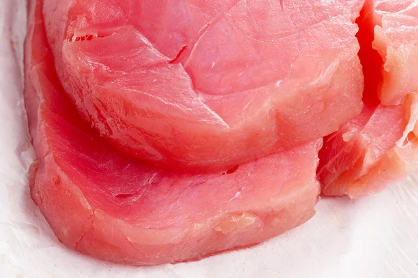 Färsk tonfisk biff — Stockfoto