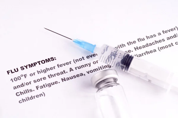 Flu Vaccination — Stock Photo, Image