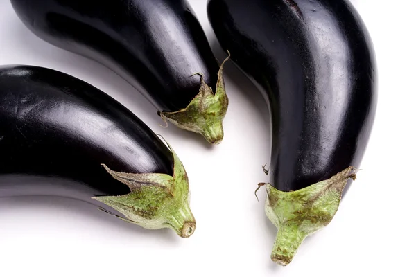 Hälsosam ekologisk aubergine, lila — Stockfoto