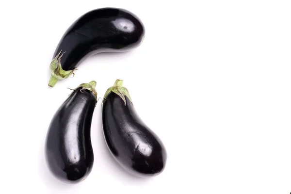 Gezonde organische aubergine, paars — Stockfoto