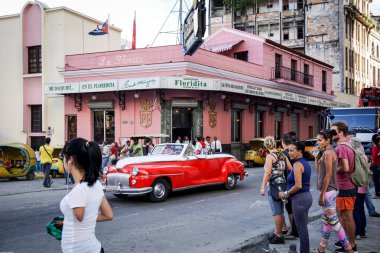 El Floridita bar in Havana, Cuba clipart