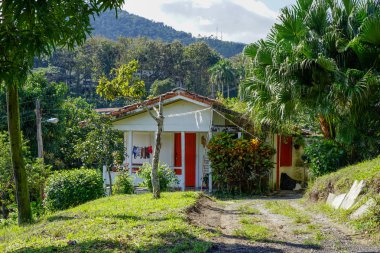 Town La terraza with the white houses