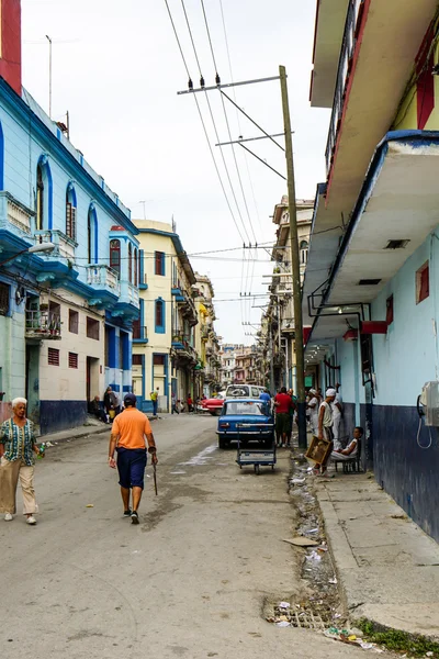 古巴哈瓦那的街道 — 图库照片