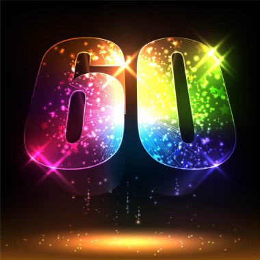 Numarası altmış. 3D resimler