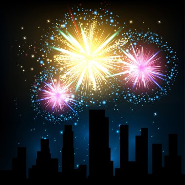 Fireworks gece City