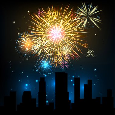Fireworks gece City