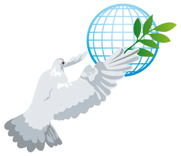 Bird of peace — Stock Vector