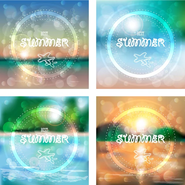 Summer design. — Stock Vector