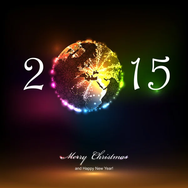 Happy new year celebration background — Stock Vector