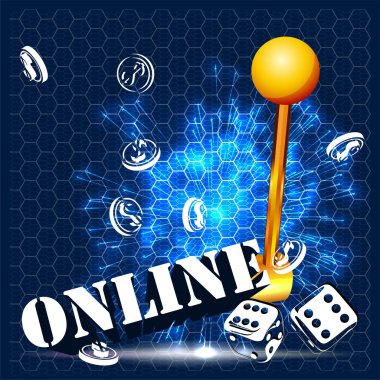 Casino parti vektör