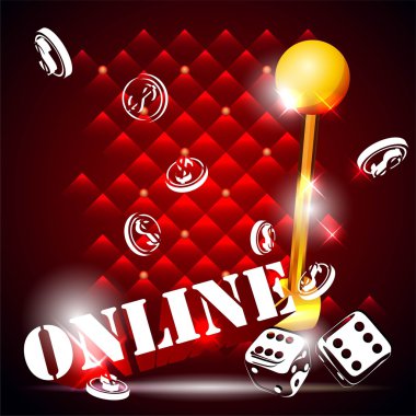 Casino parti vektör