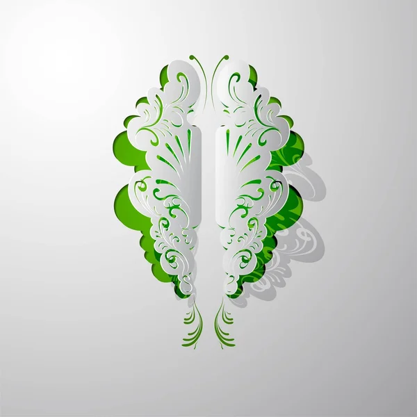 Paper butterflies - vector — Stock vektor