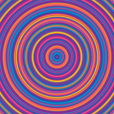 renkli eşmerkezli daire resim arkaplanı