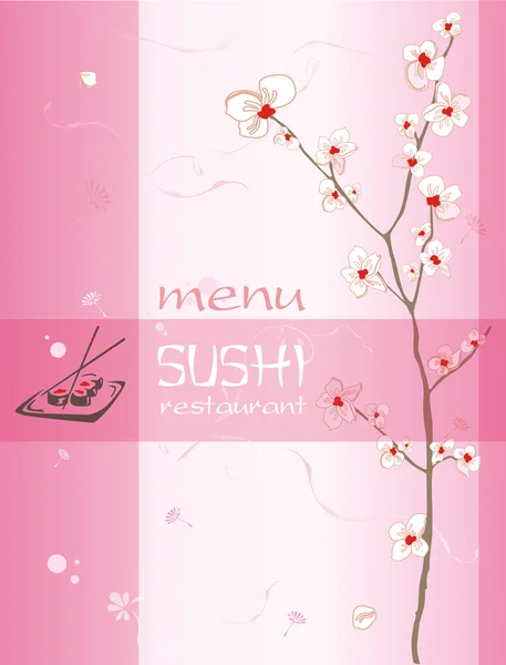 Trendy restaurant menu background to any creative contemporary d — Stock Vector