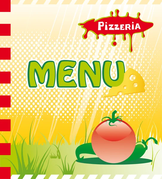 Trendy menu ristorante sfondo a qualsiasi design creativo moderno — Vettoriale Stock