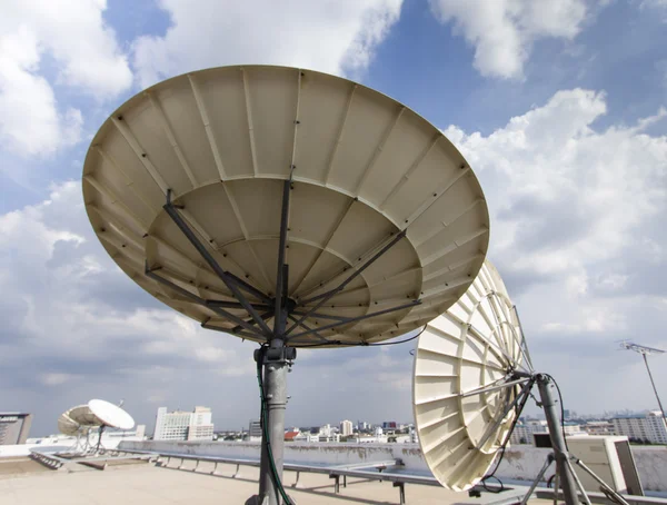 İki çanak telekomünikasyon için