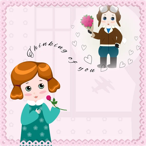 Seni düşünüyorum.