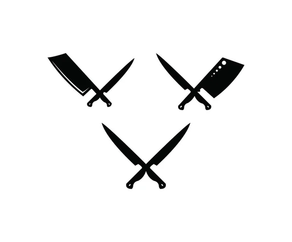 Klasik Retro Kasap Bıçağı Cleaver Katliam İçin Çaprazlandı