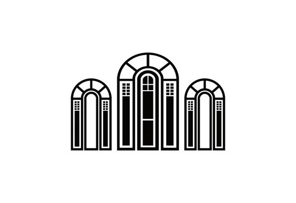 Şirket için Soyut Gayrimenkul Logo Tasarım Şablonu