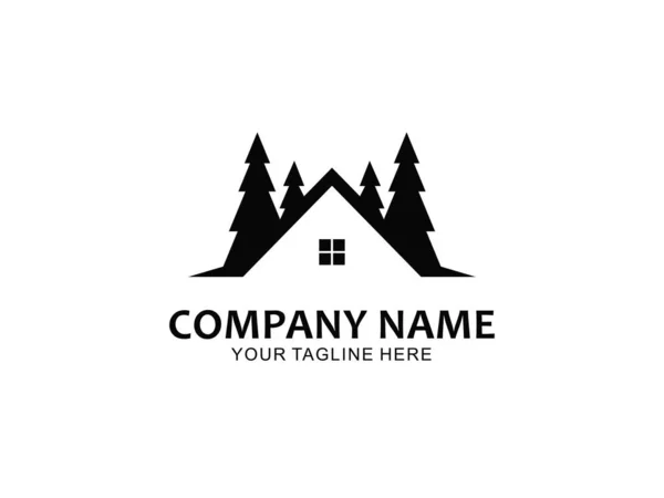 Pines ev logosu şablonu