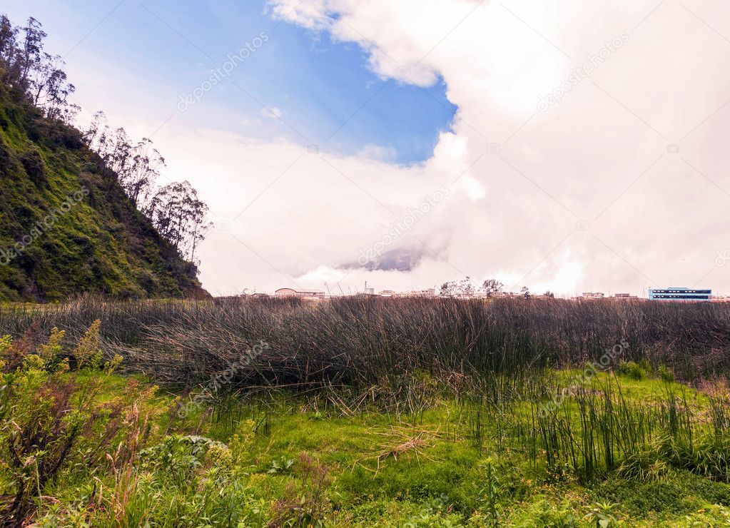 Powerful Day Explosion Of Tungurahua Volcano