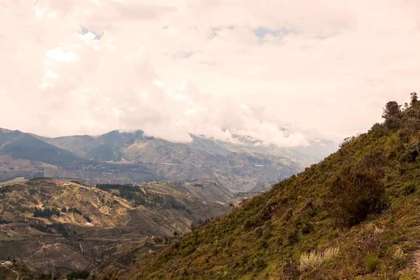 Vista aérea de los Andes, Cordillera América del Sur — Foto de Stock