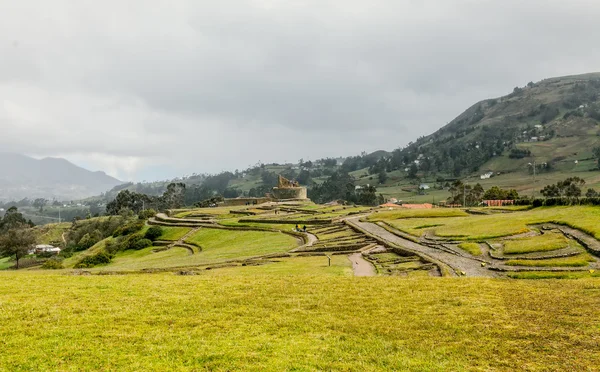 Vista general del sitio de Ingapirca — Foto de Stock