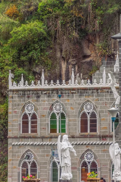 Santuario Las Lajas, América del Sur — Foto de Stock