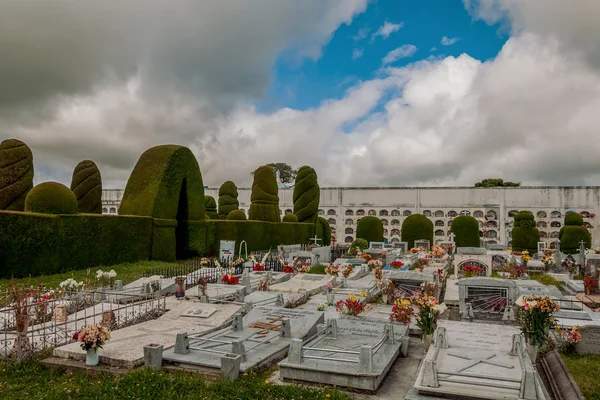 O Cemitério de Tulcan, Equador, foi fundado em 1932 — Fotografia de Stock