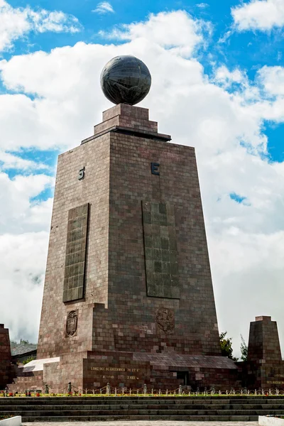 Centro do Mundo, Mitad Del Mundo, Quito — Fotografia de Stock