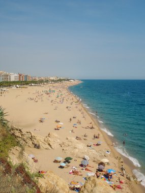 La Barceloneta Beach, Spainla Barceloneta Beach, İspanya