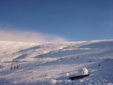 Yamaç görünümünü Kayak Tatil küçük Dağı'nda