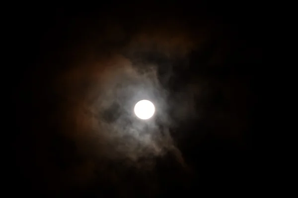 Luz de luna, luna de sangre, octubre 2014 — Foto de Stock