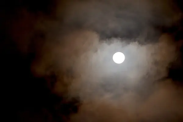 月食の夜空 — ストック写真
