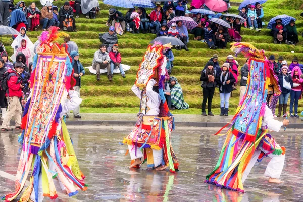 Inti Raymi, tiden när jorden erbjuder frukter — Stockfoto